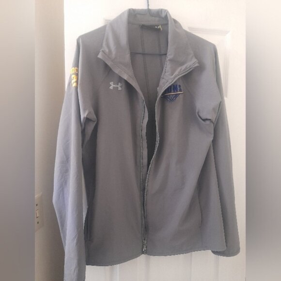 Under Armour - Mens Track Jacket - Lions - Small - Gray - Picture 12 of 12